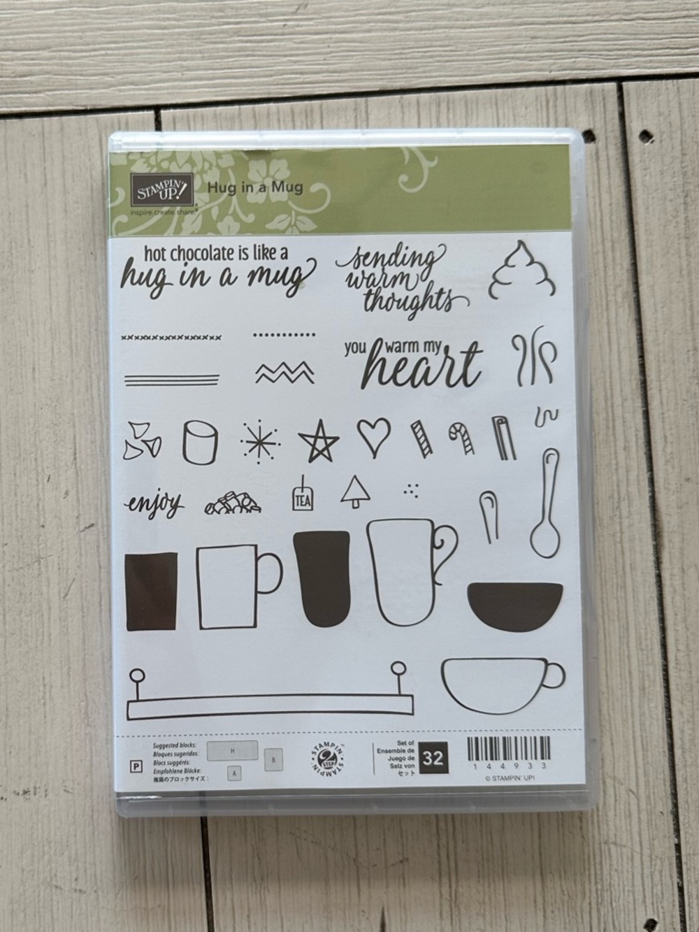 Stampin’ Up! Hug in a Mug Stamp Set